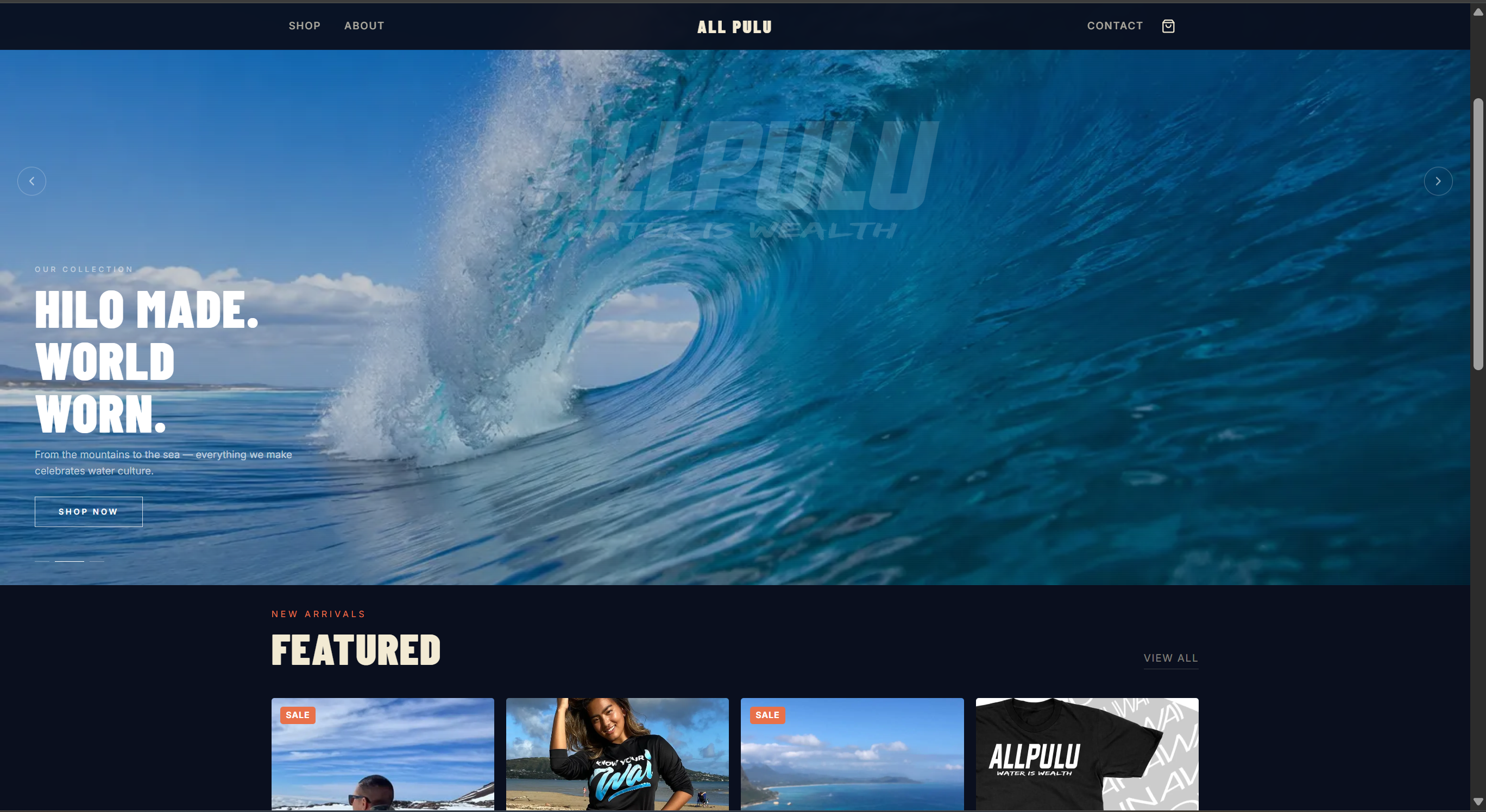 Allpulu website screenshot